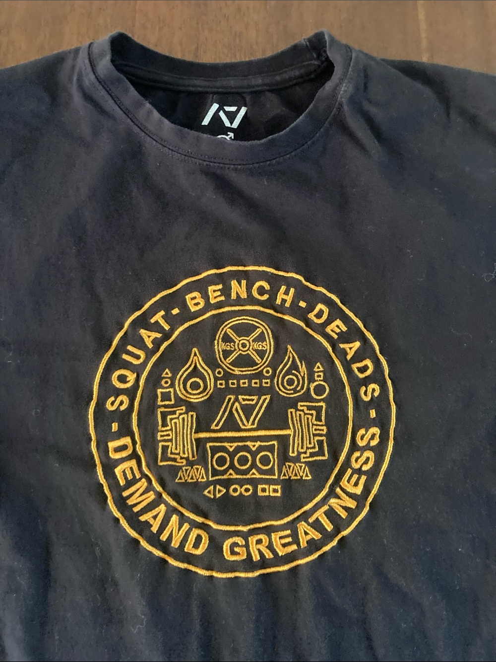 A7 Strongwear Bar Grip black t-shirt